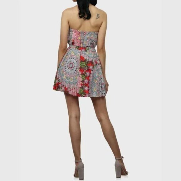 Bohemian Paisley Sweetheart Dress - Picture 3 of 3